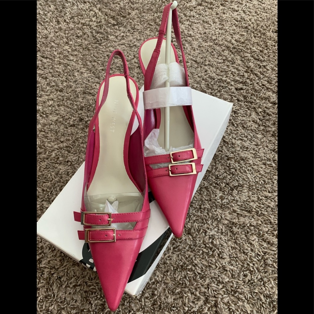 Nine West Pink Nightingale Heels. Nwot!